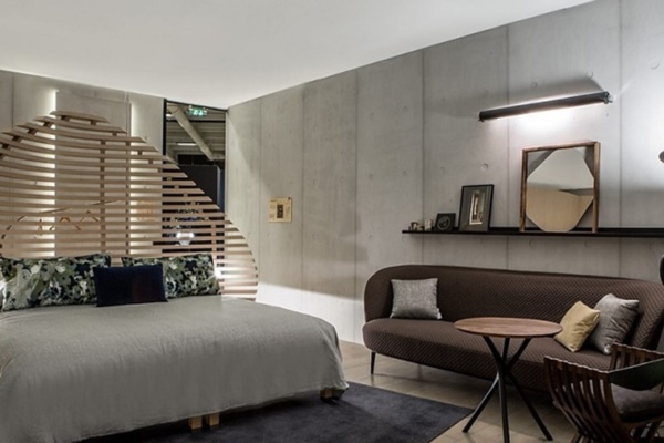 Concrete LCDA cultive sa fibre de l’agencement en béton